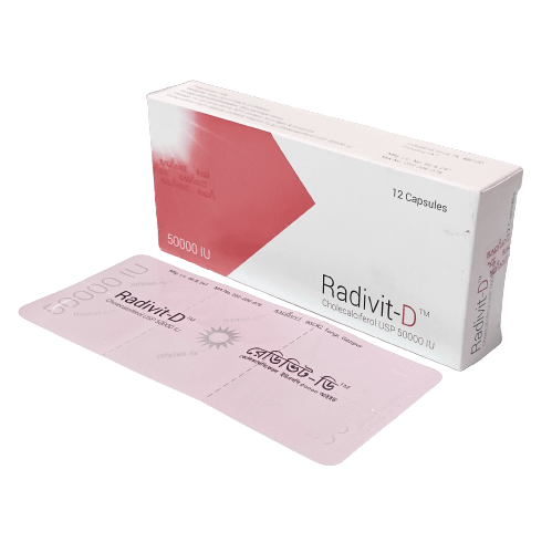 Radivit D 50000 Capsule - (50000I.U.)