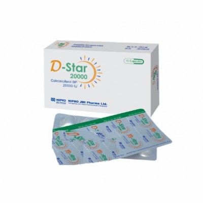 D-Star 20000 Capsule - (20000IU)