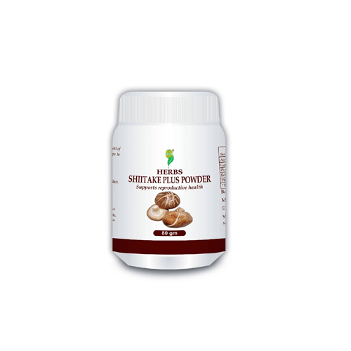 HERBS Shiitake Plus Powder Powder - (80gm)