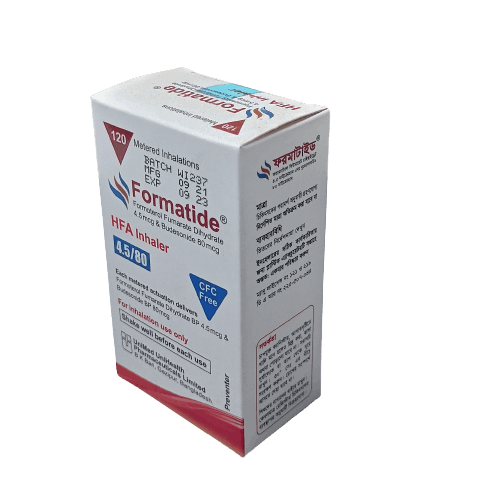 Formatide 4.5/80 HFA Inhaler - (80mcg+4.5mcg/Puff)