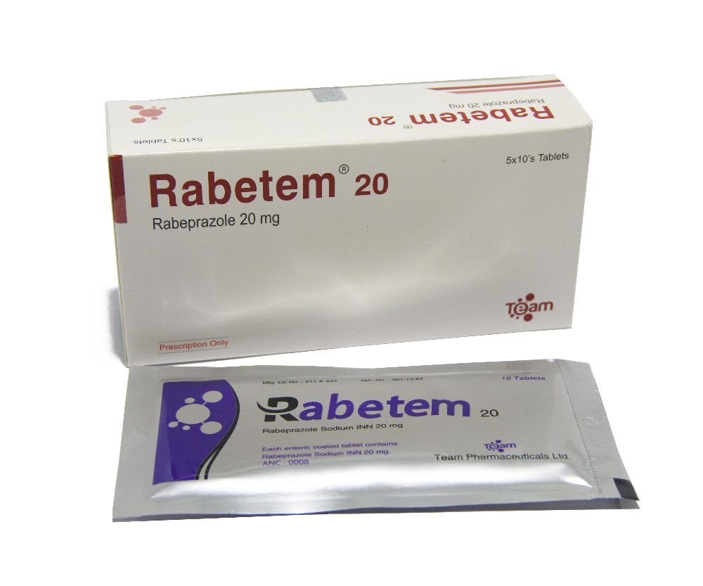 Rabetem 20 - 1 strip