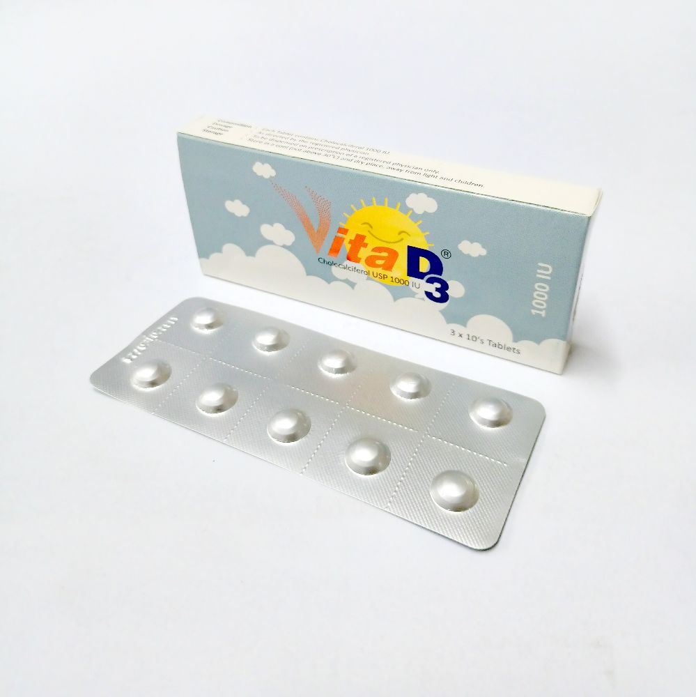 Vita D3 1000 Tablet - (1000IU)