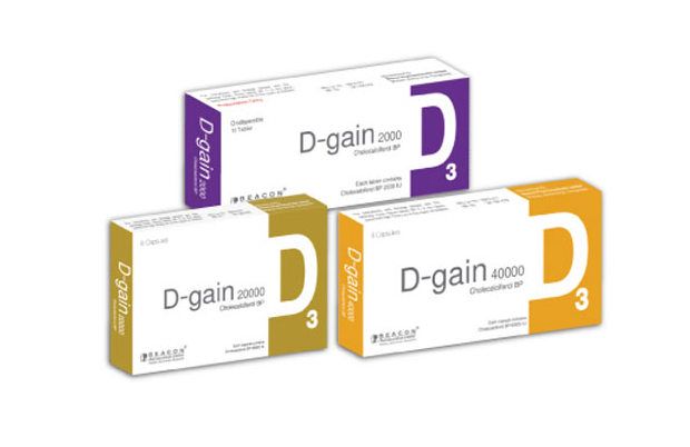 D-Gain 40000 Capsule - (40000IU)