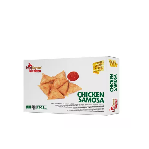 Kazi Farms Kitchen Chicken Samosa (22-23 pcs)