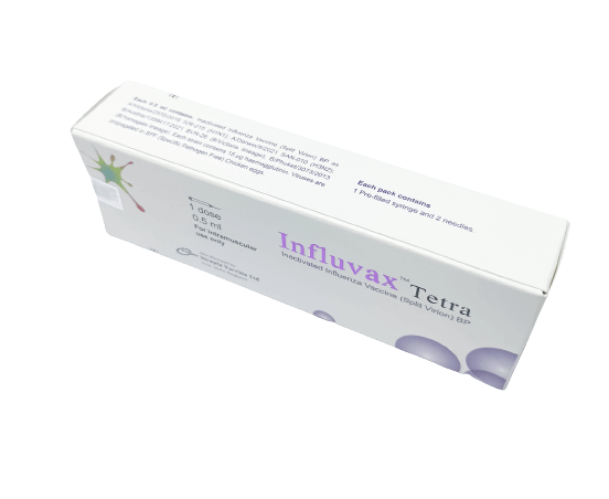 Influvax Tetra Injection - (15mcg/0.5ml)