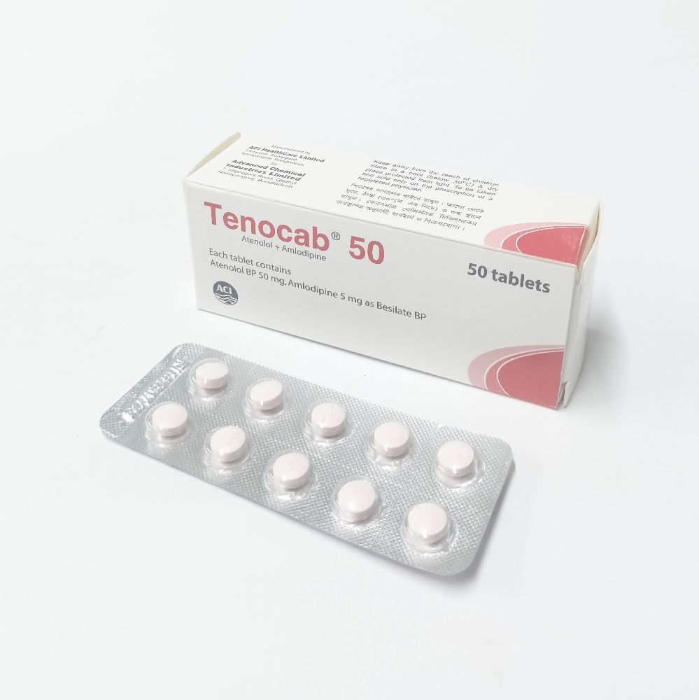 Tenocab 50 Tablet - (5mg+50mg)