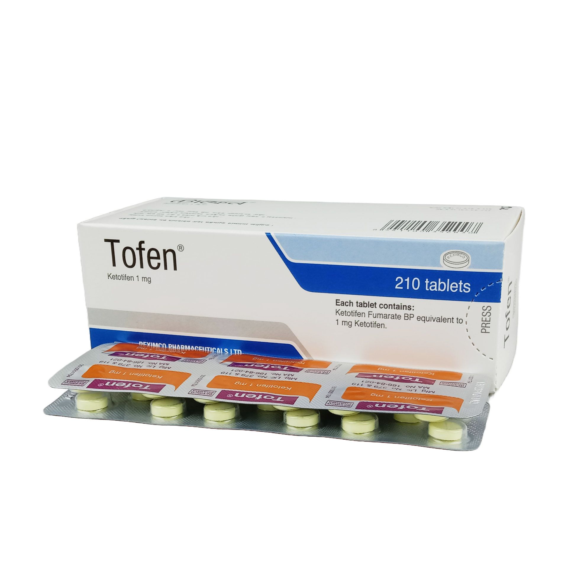 Tofen 1 Tablet - (1mg)