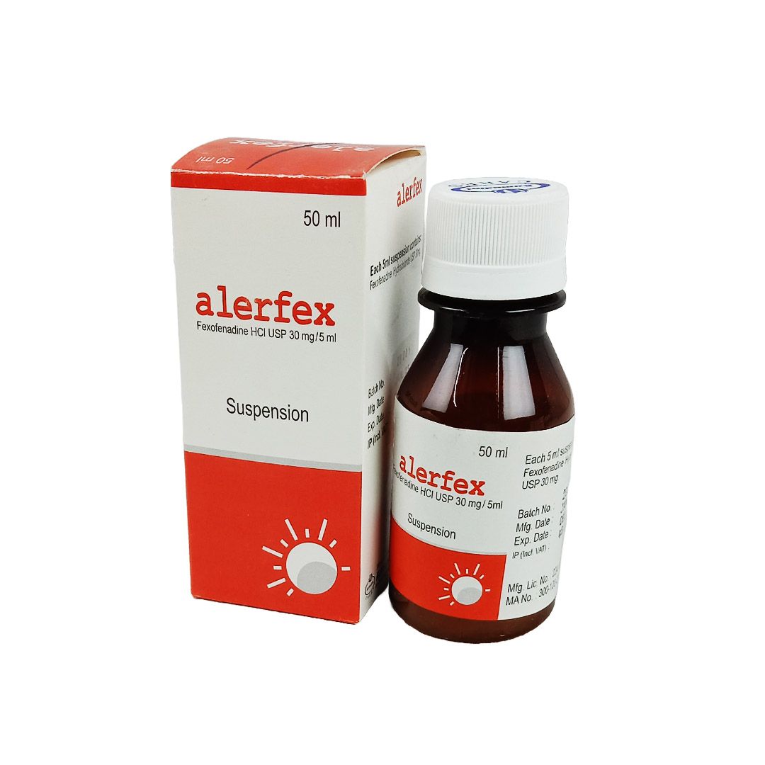 Alerfex Suspension - (30mg/5ml)