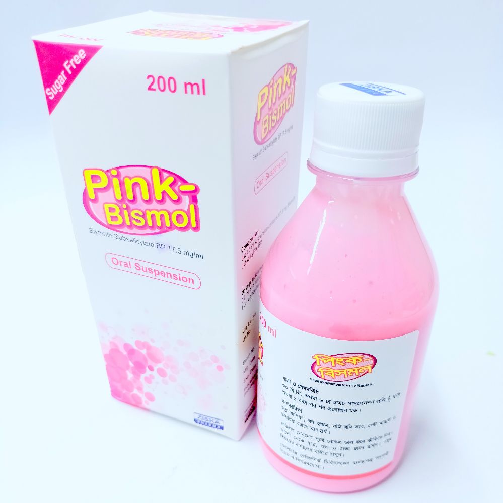 Pink-Bismol Suspension - (17.5mg/Ml)