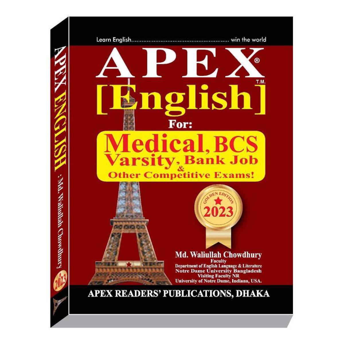 Ape_x English Grammar Book for Medical, BCS examination