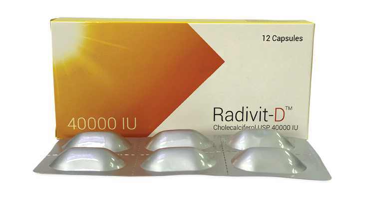 Radivit D 40000 Capsule - (40000IU)