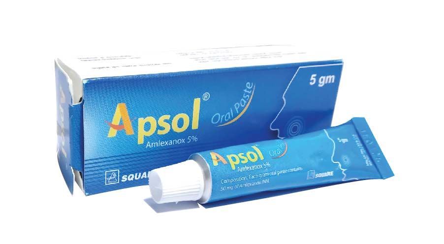 Apsol Paste Oral Paste - (5%)