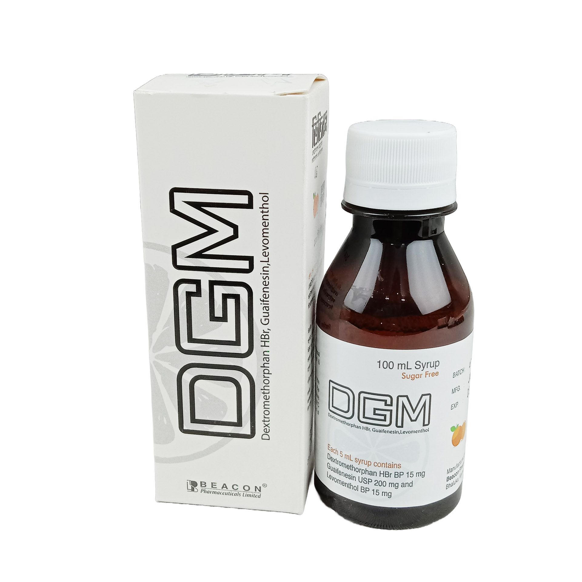 DGM Syrup - (200mg+15mg+15mg/5ml)