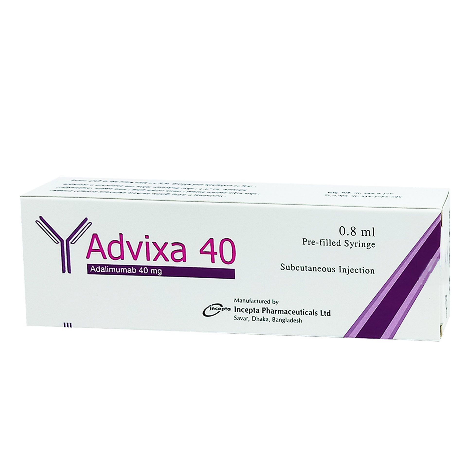 Advixa 40 Injection - (40mg/0.8ml)