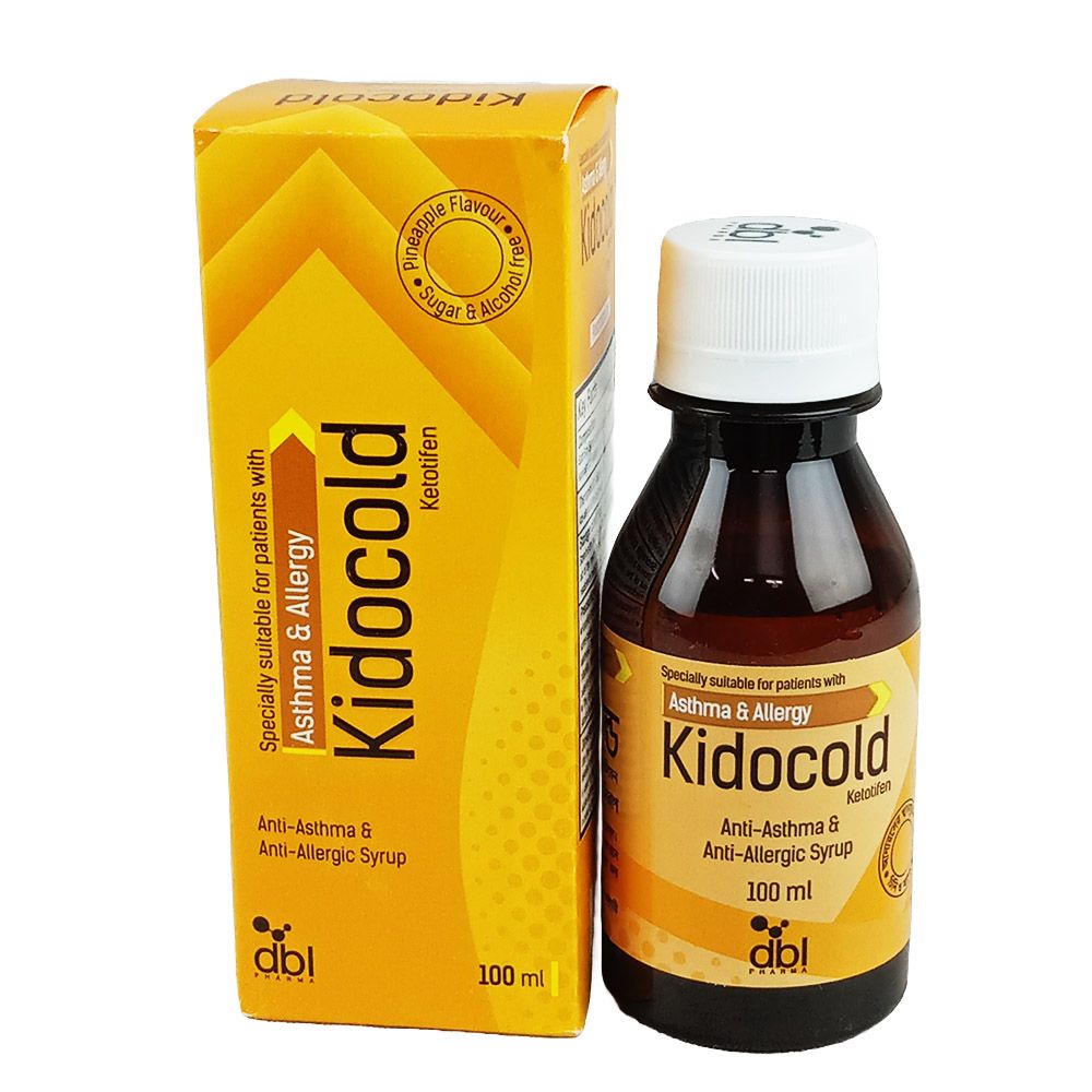 Kidocold 100ml Syrup - (1mg/5ml)