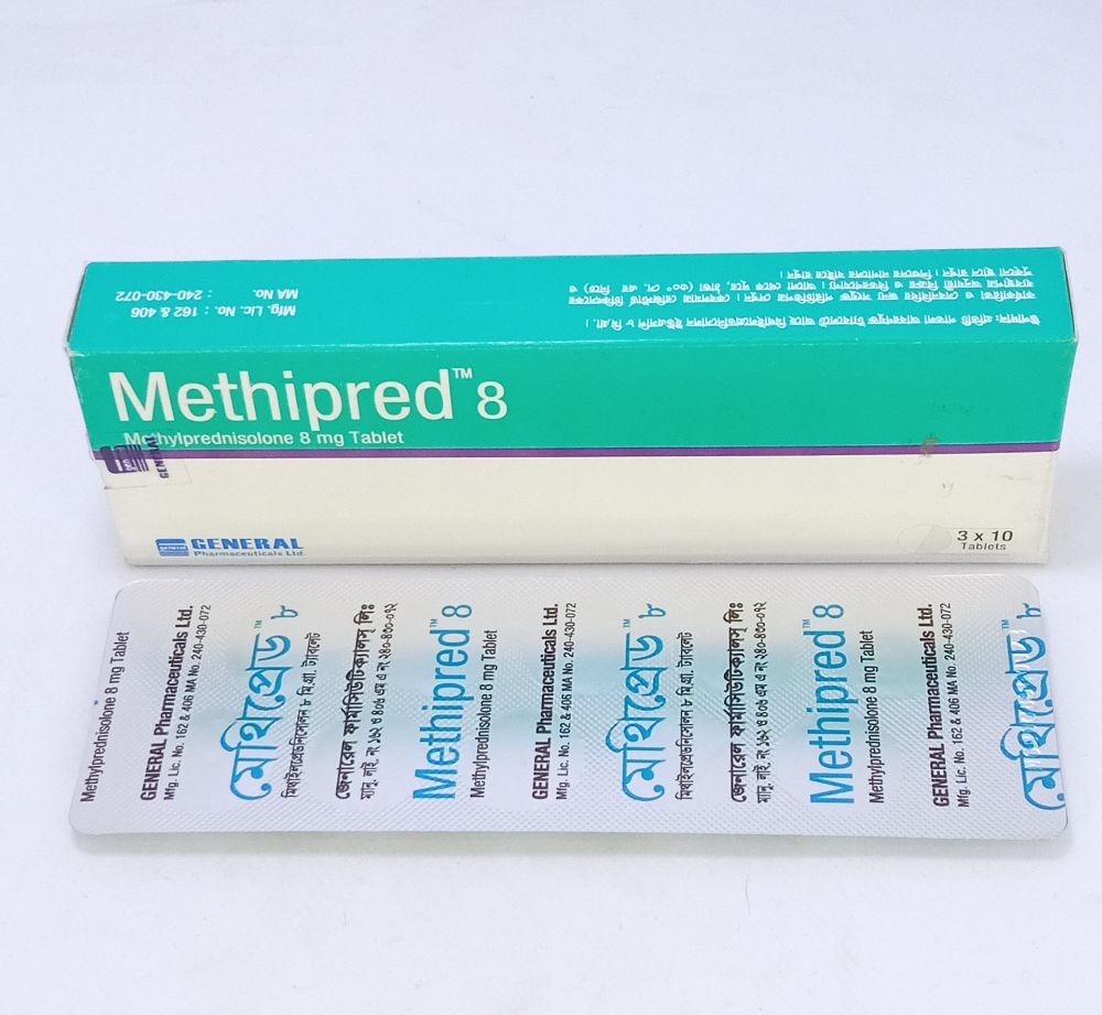 Methipred 8 Tablet - (8mg)