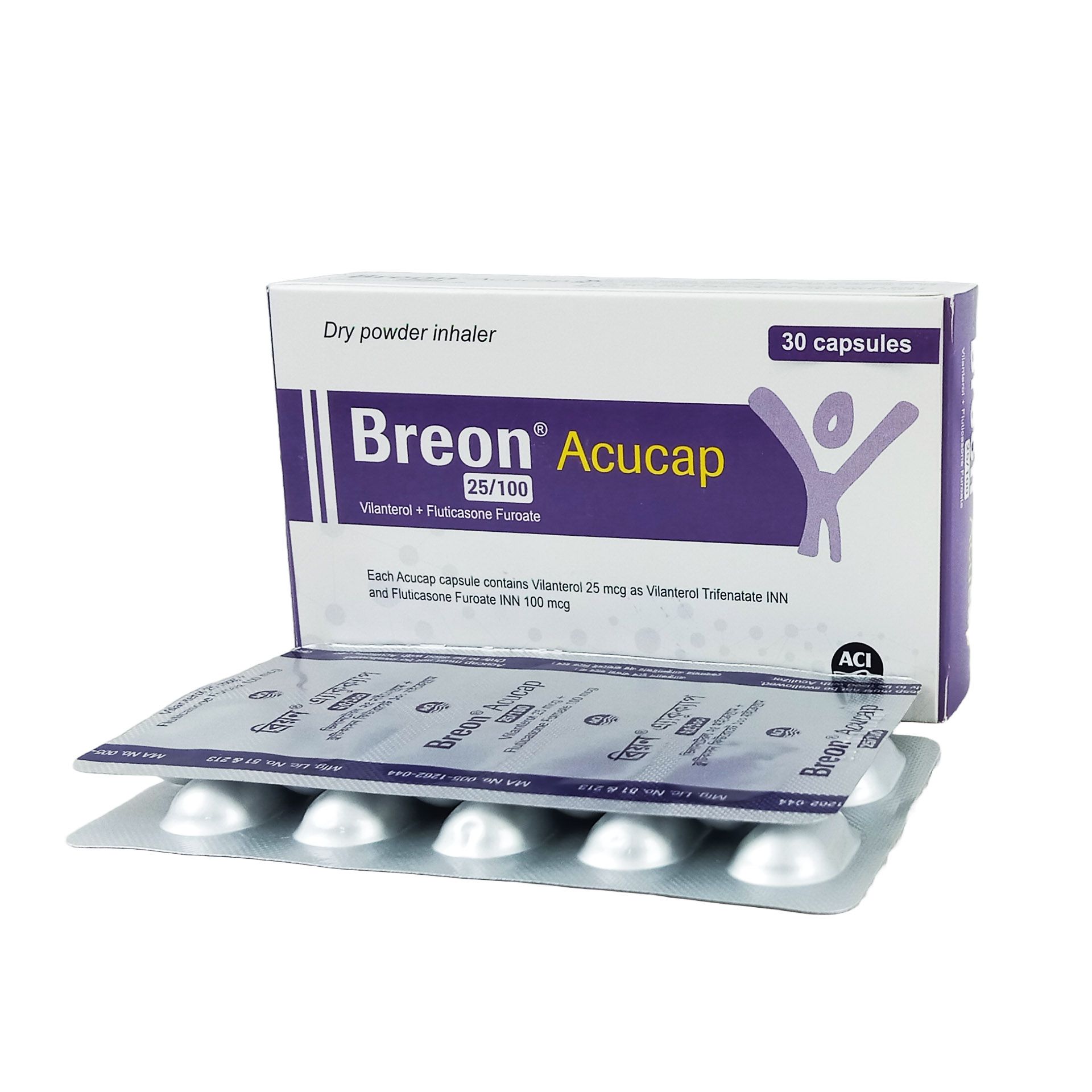 Breon 100 Accucap Capsule - (25mcg+100mcg)