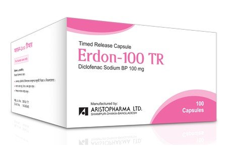 Erdon TR Capsule - (100mg)