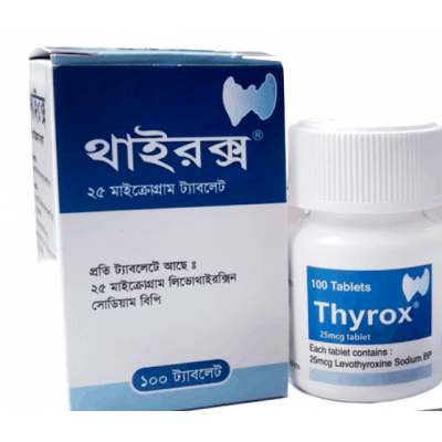 Thyrox 25 Tablet - (25mcg)