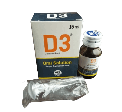 D3-Oral Solution 15ml - (200IU)