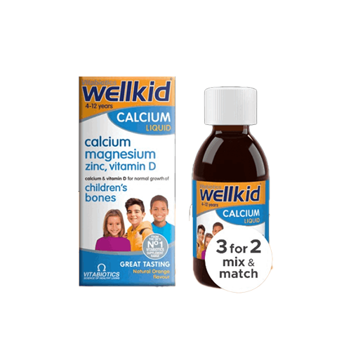 Vitabiotics Wellkid Calcium Liquid