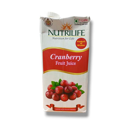 Nutrilife Cranberry Fruit Juice 1 Ltr