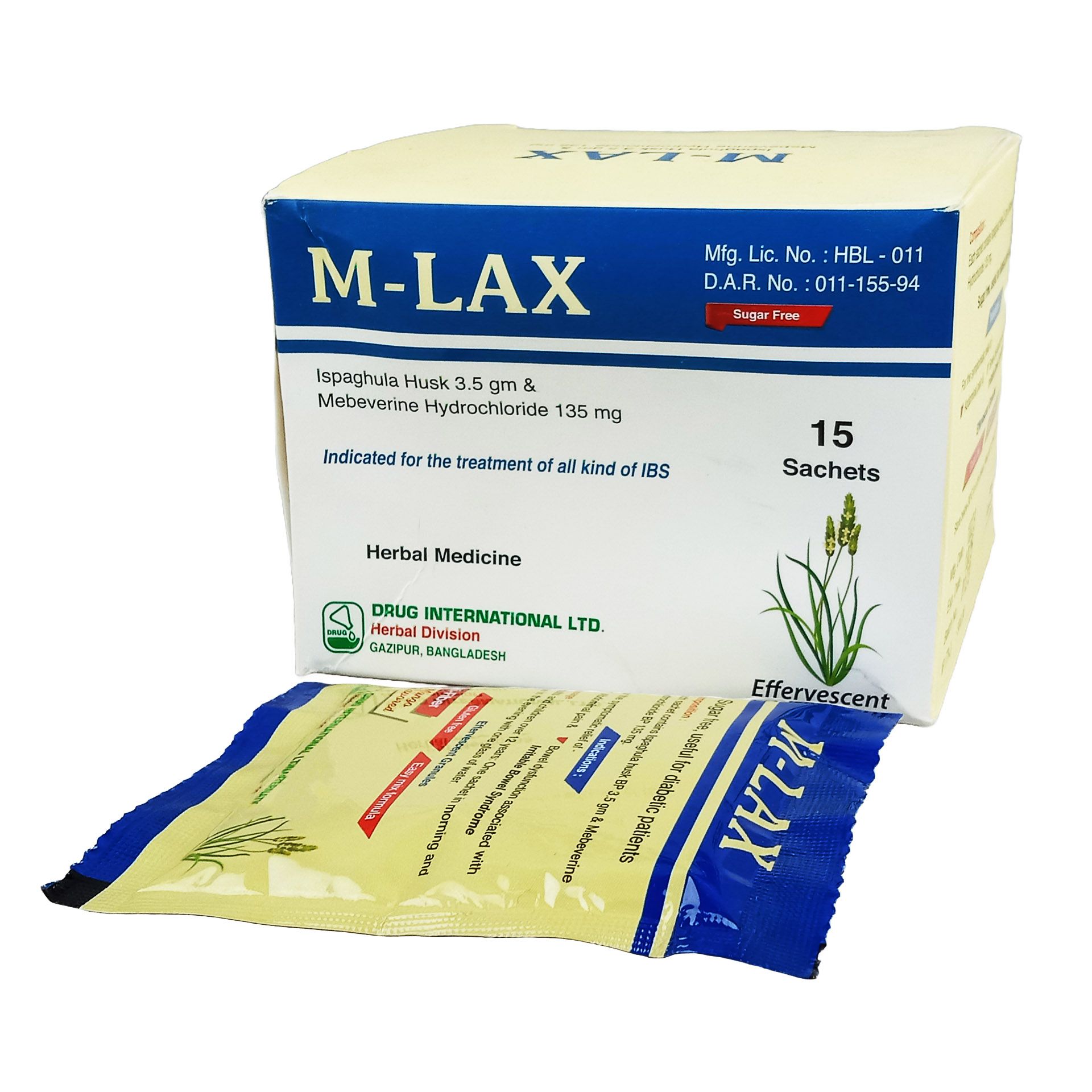 M LAX Sachet - (3.5gm+135mg)