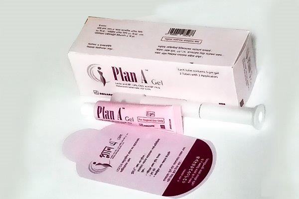 Plan A Vaginal Gel - (1.8%+1%+0.4%)