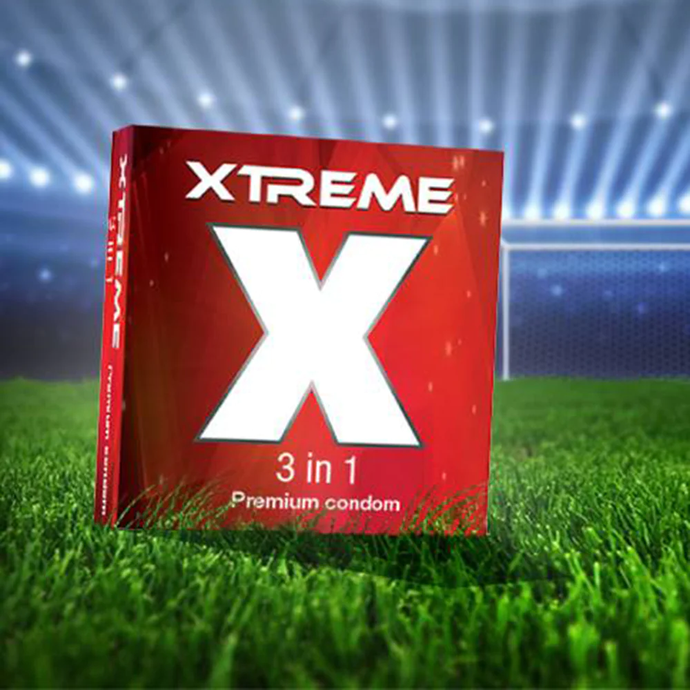 Xtreme 3 in 1 Premium Condoms Sexual Wellness