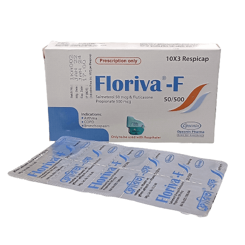 Floriva-F 50/500 Bexicap Capsule - (50mcg+500mcg)