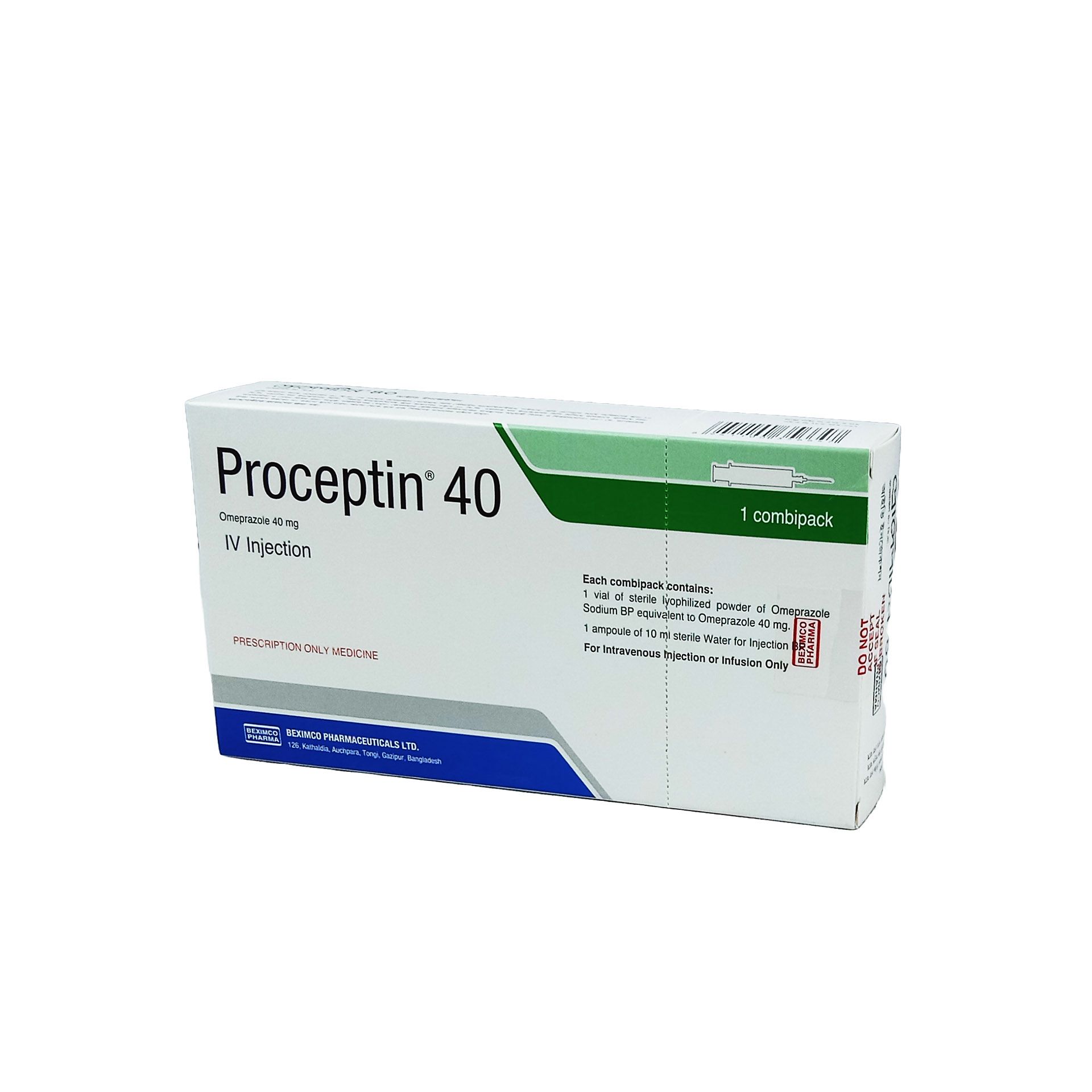 Proceptin IV Injection - (40mg/Vial)