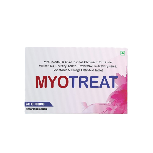 Myotreat Tablet - (For Polycystic Overian Syndrome(Pcos))