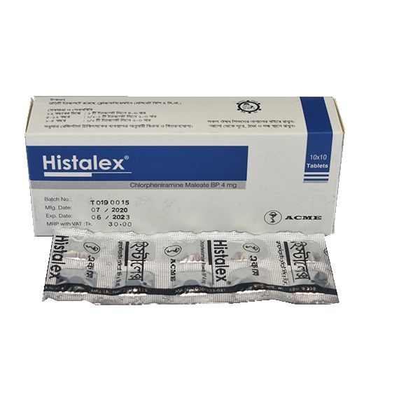 Histalex Tablet - (4mg)