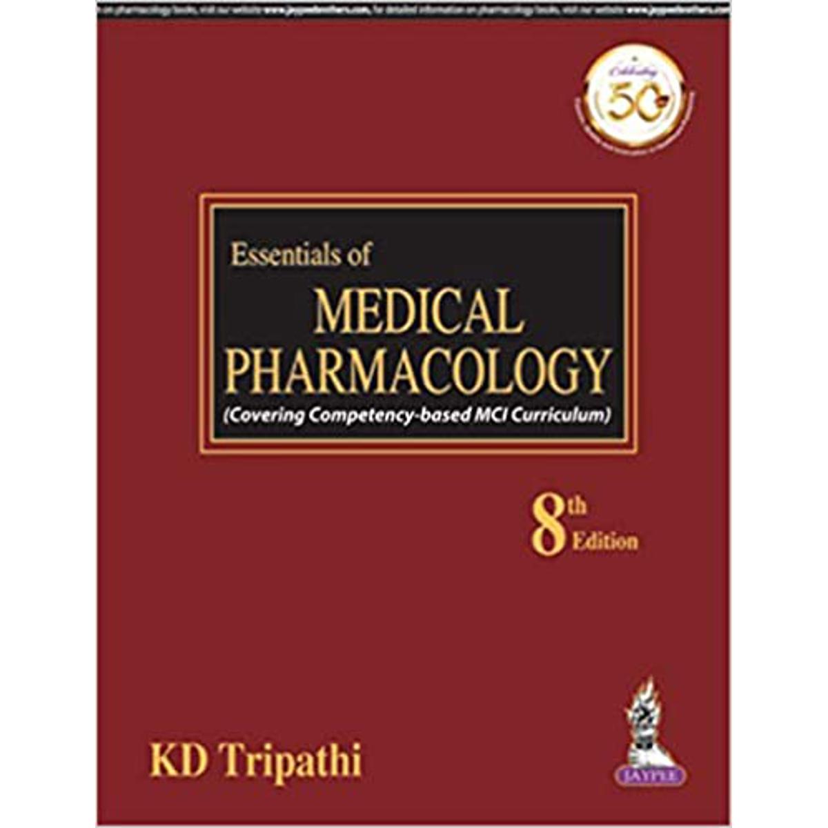 Medical Pharmacology 8th Edition by Tripathi