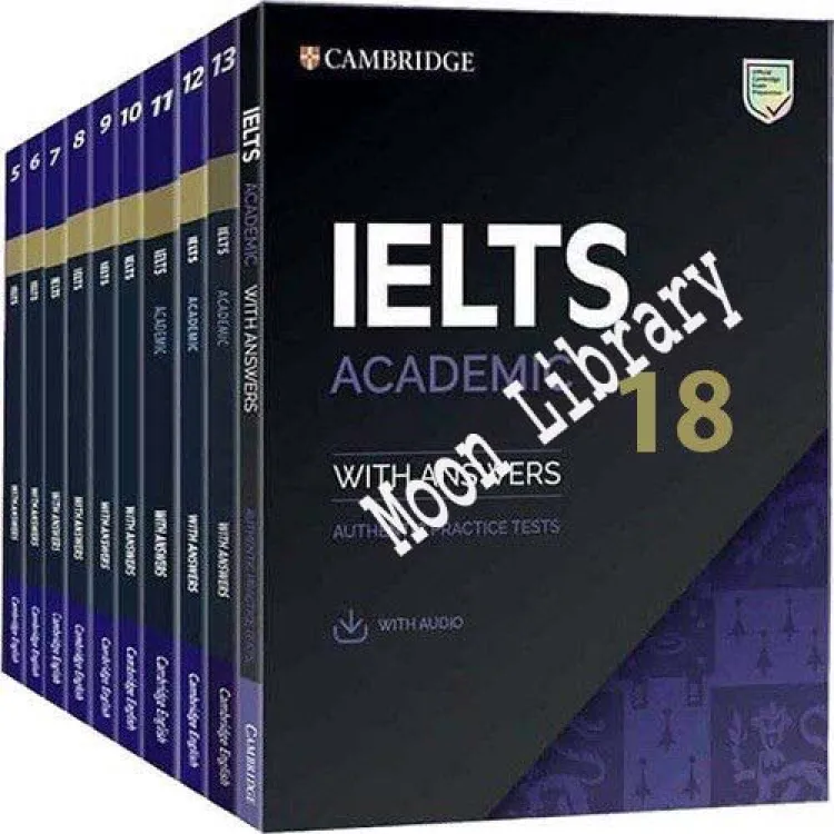 Cambridge IELTS With Answer 8-18 (Academic) With DVD