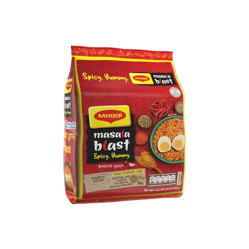 Nestle Maggi Masala Blast Noodles-4 pack