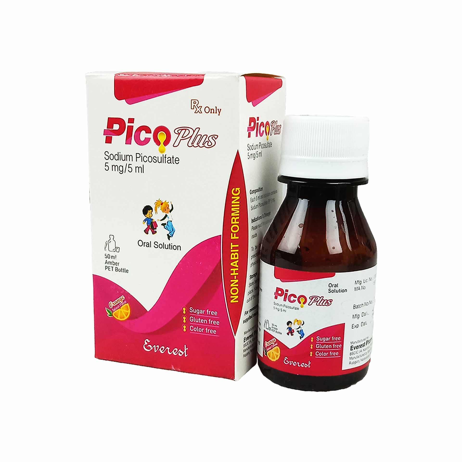 Pico Plus Oral Solution - (5mg/5ml)