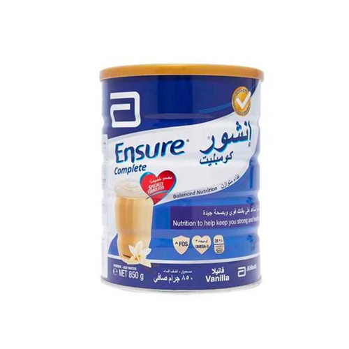 Ensure Complete Milk Powder Vanilla Flavor 850gm