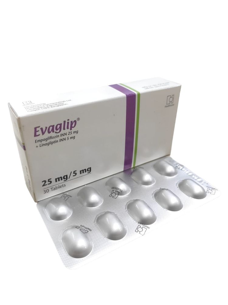 Evaglip 25 Tablet - (25mg+5mg)