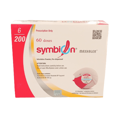 Symbion 6/200 Maxhelar  - (200mcg+6mcg/Puff)