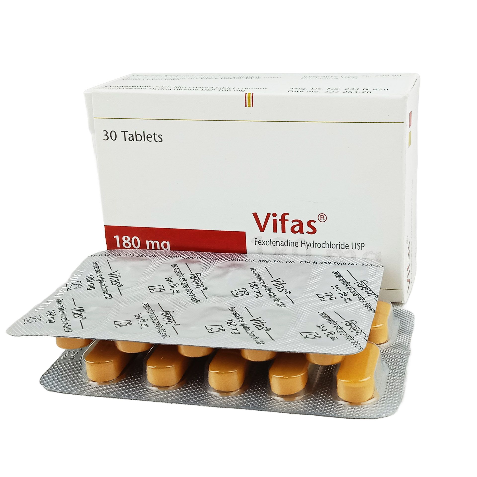 Vifas 180 Tablet - (180mg)