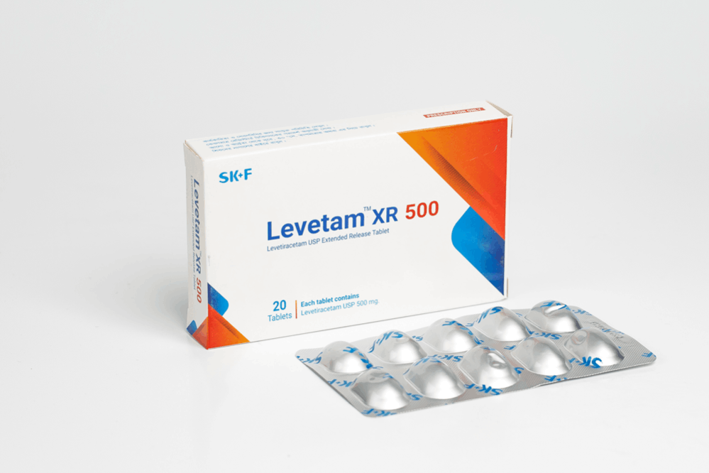 Levetam XR 500 Tablet - (500mg)