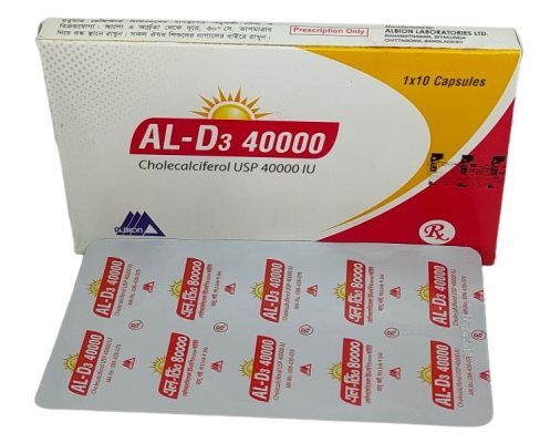 AL-3D 40000 Capsule - (40000IU)