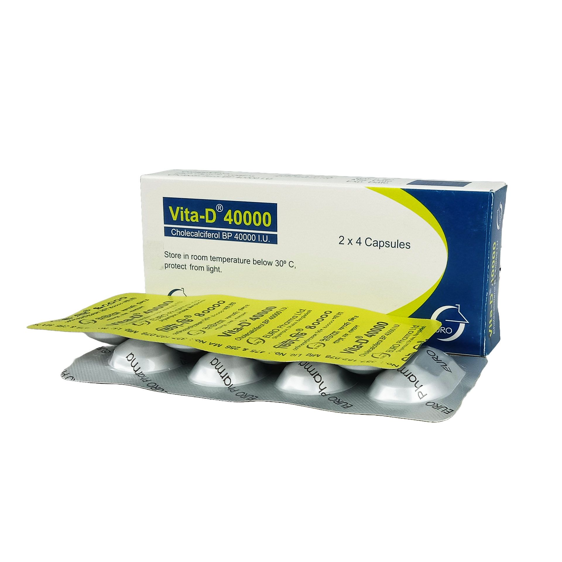 Vita-D 40000 Capsule - (40000IU)
