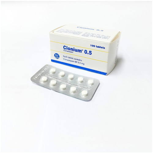 Clonium 0.5 Tablet - (0.5mg)
