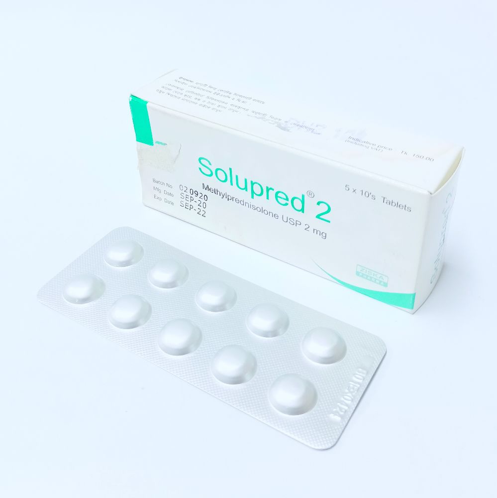 Solupred 2 Tablet - (2mg)