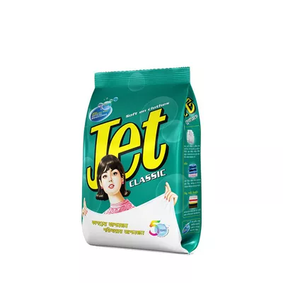 Jet Classic Detergent Powder Poly Pack 200 gm