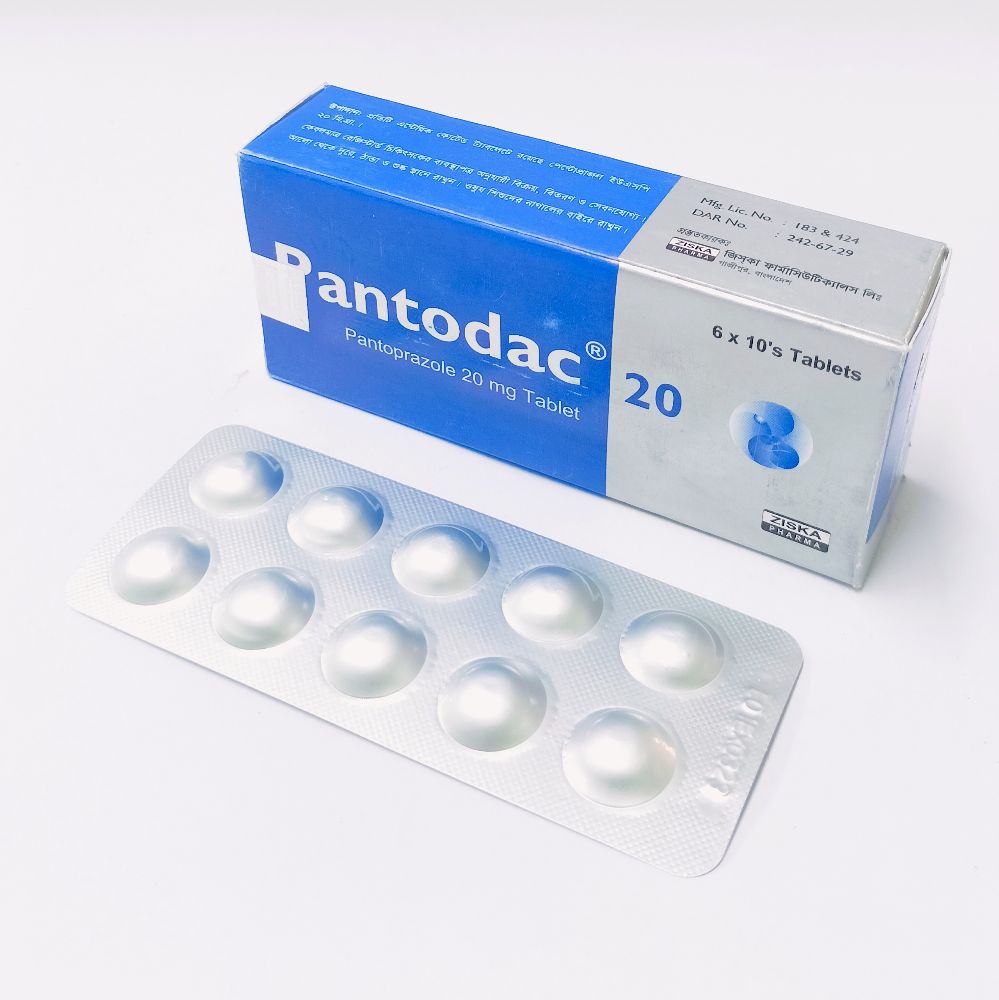 Pantodac 20 - 1 strip