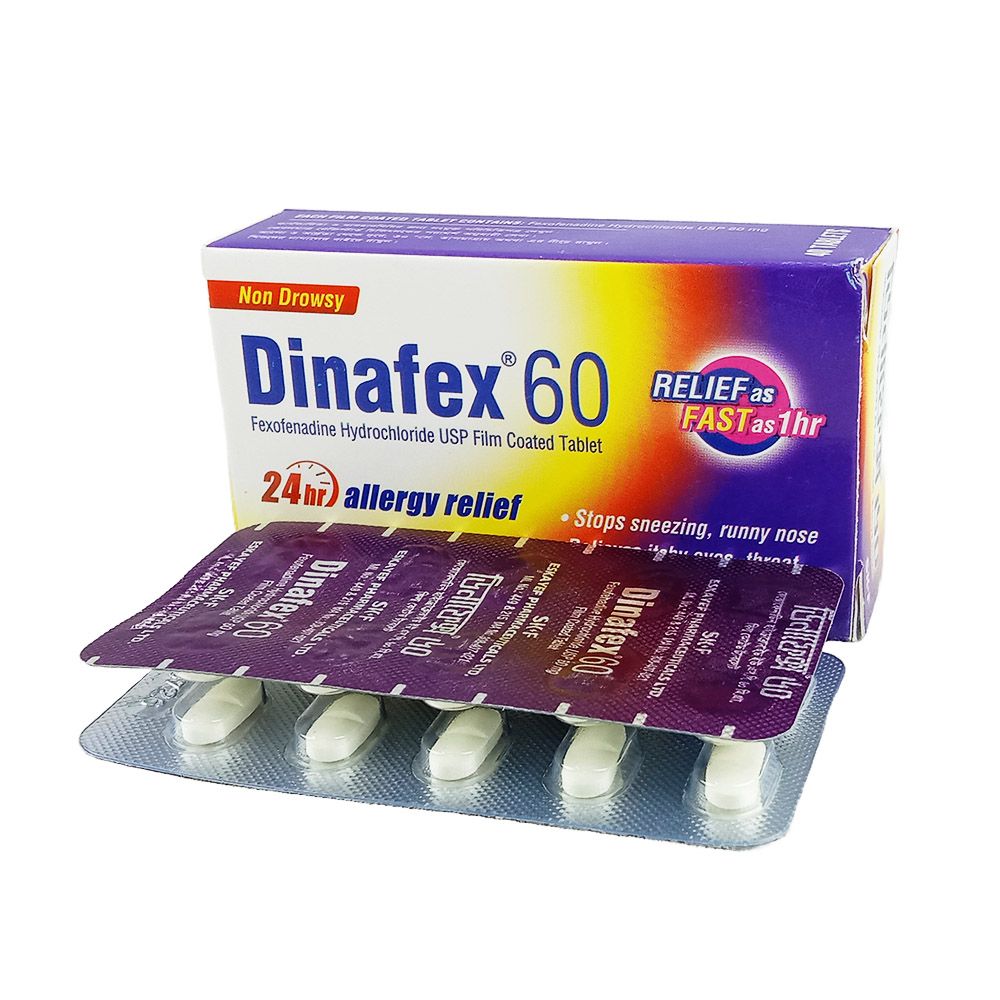 Dinafex 60 Tablet - (60mg)