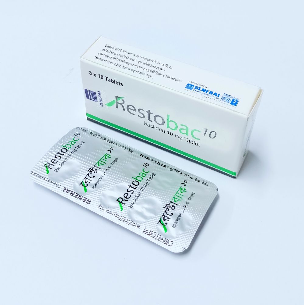 Restobac 10 Tablet - (10mg)